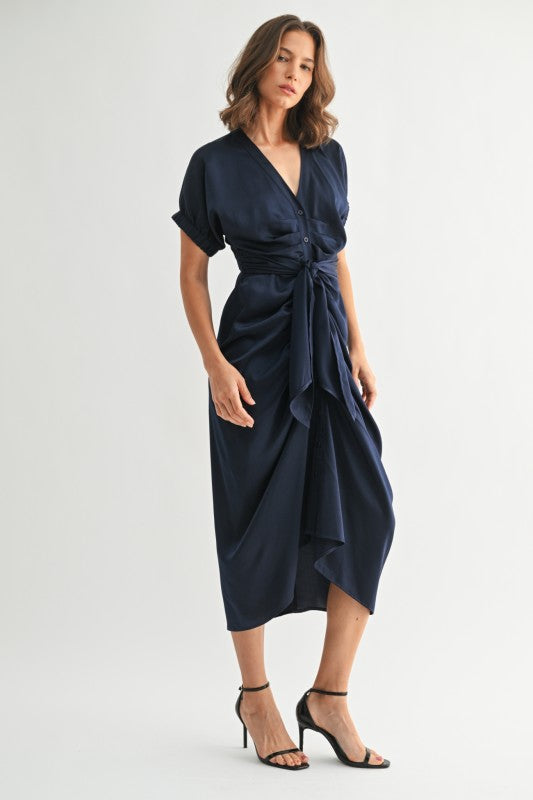 GIANNA NAVY DRESS