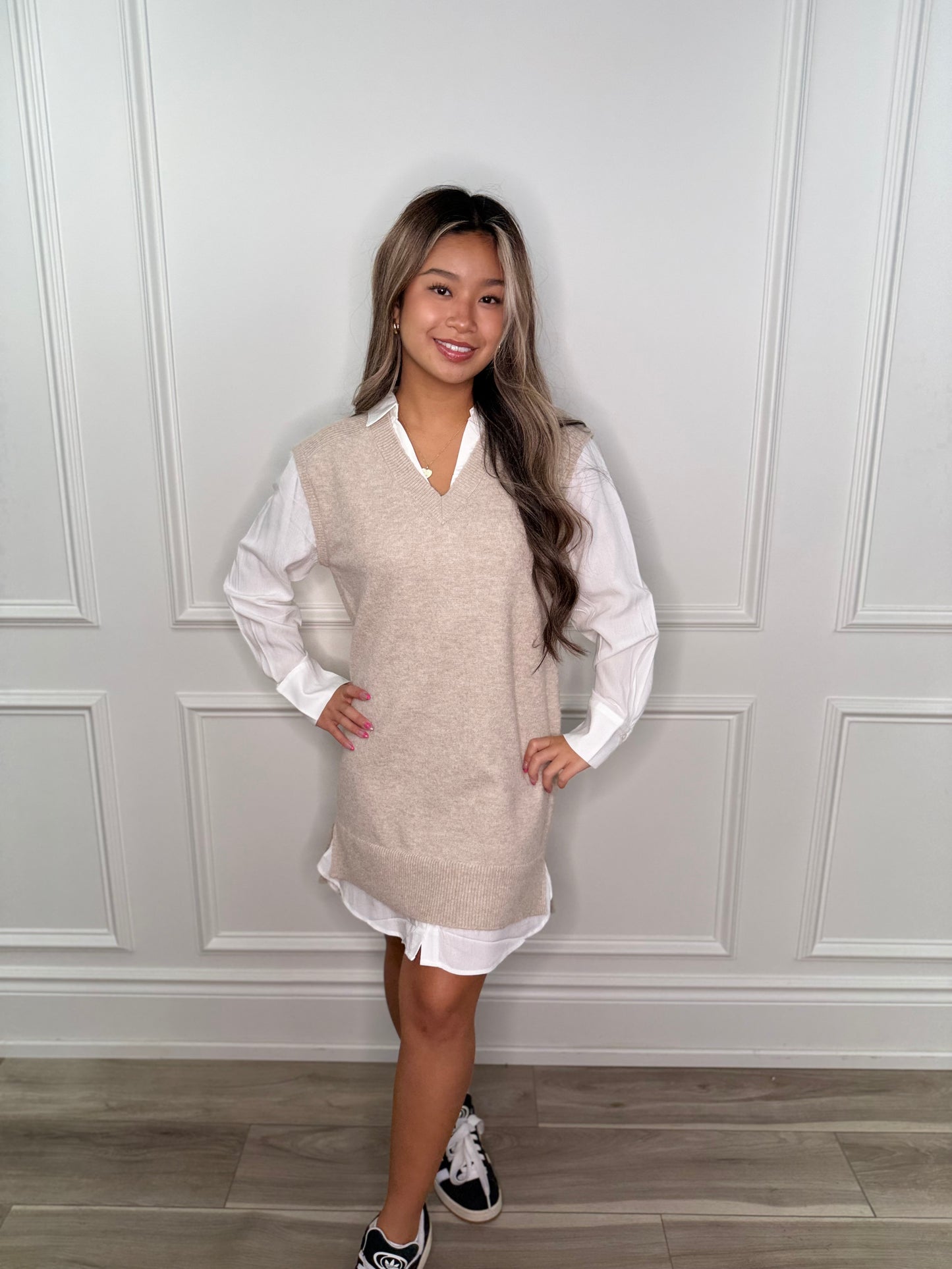 Media Shirt Dress