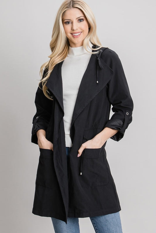 Charcoal Peach Jacket