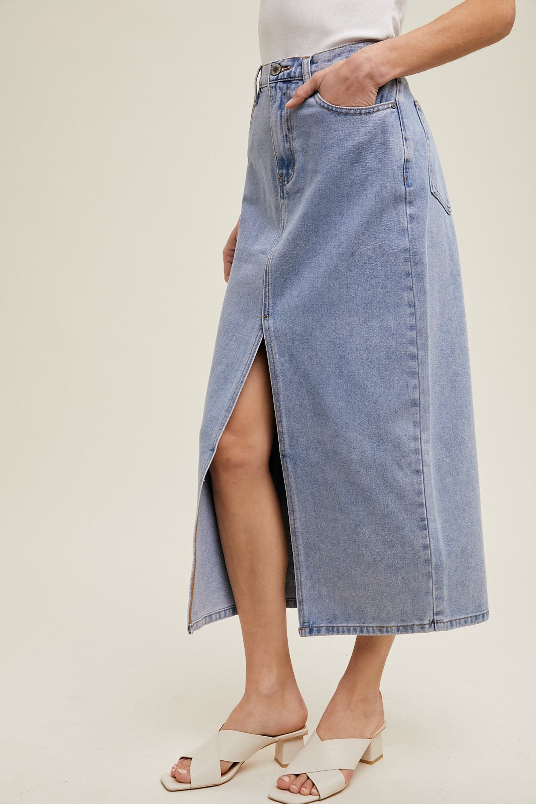 Denim Midi