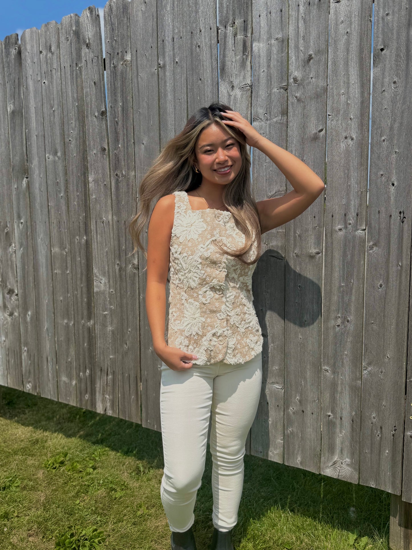 Emery Embroidered Vest