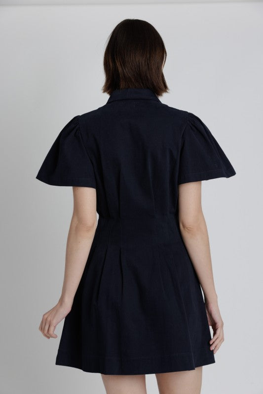 Rousa Twill Mini Dress