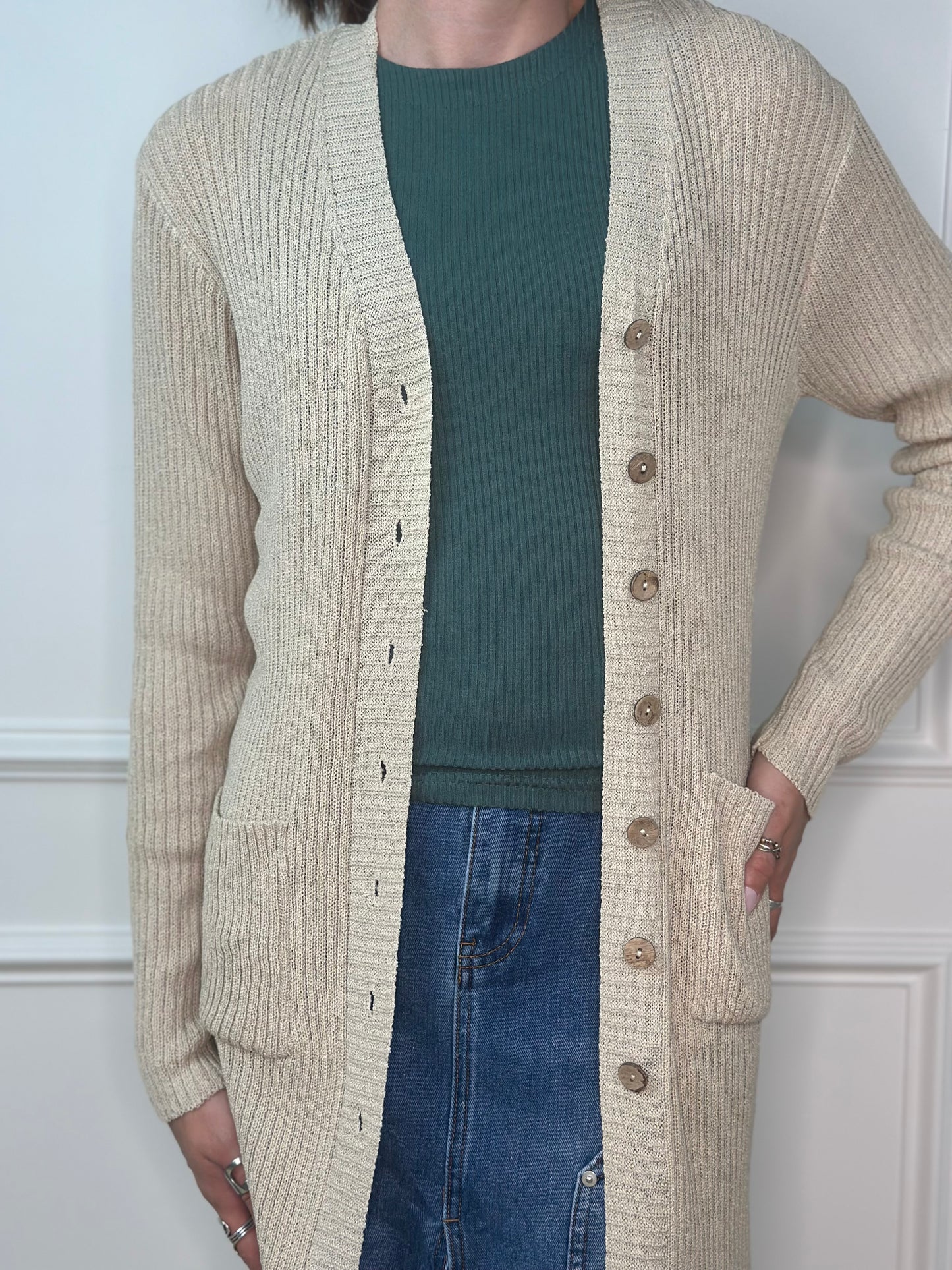 Oatmeal cardigan