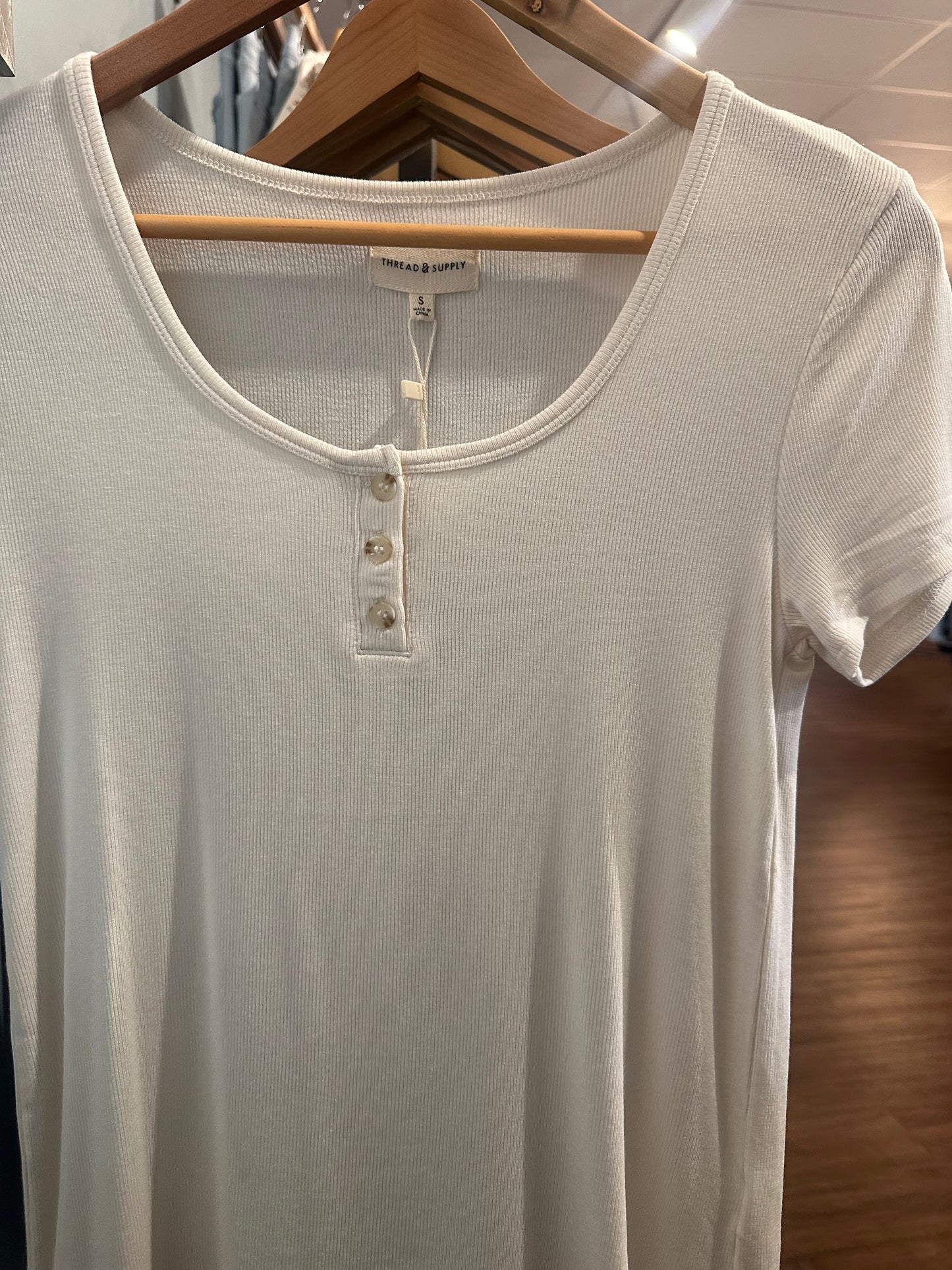 Stacy Tee Eggnog