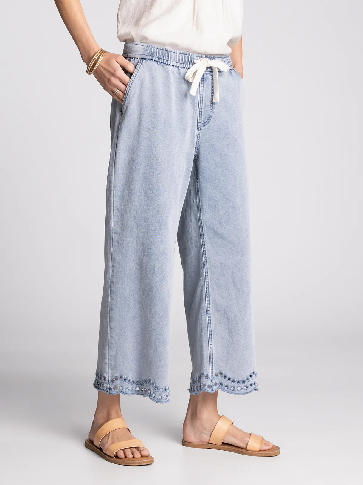 Noreen Med Blue Wash Pants