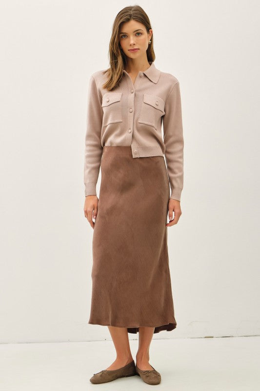 Br Suede Midi