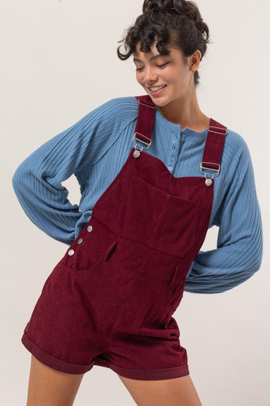 Overall Shorts