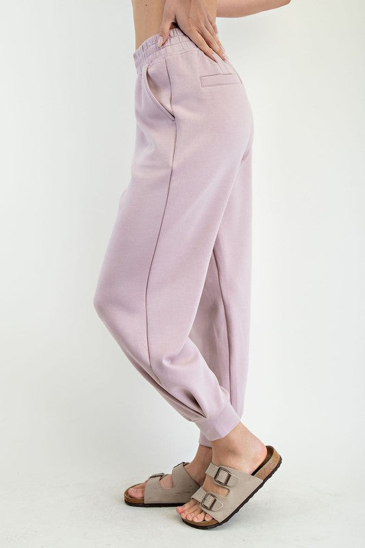 Mauve Jogger Pants