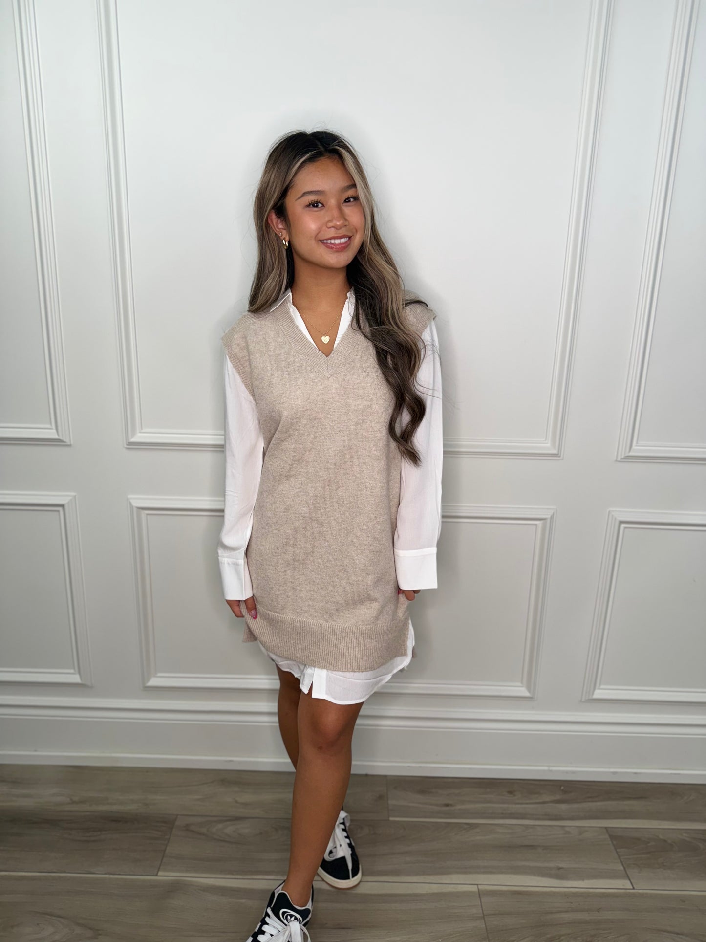 Media Shirt Dress