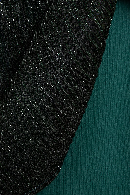 Hunter Green Holiday Top