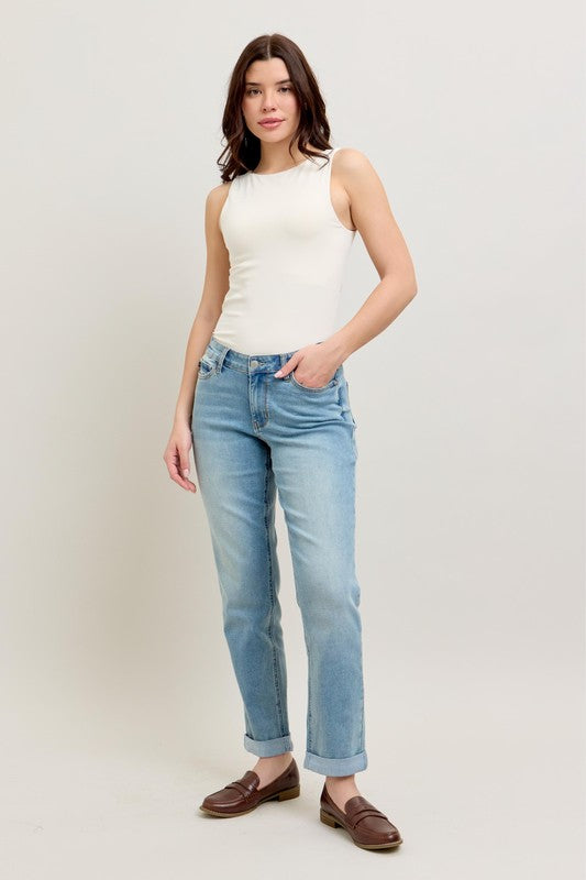 V Front Cool Denim
