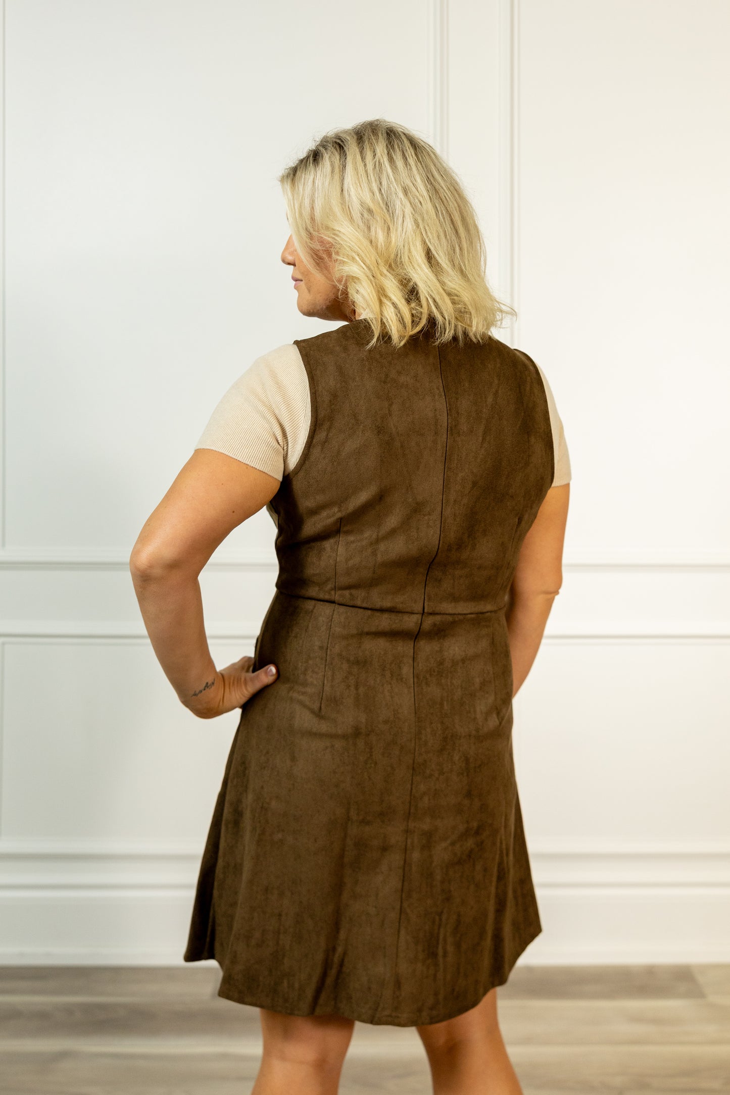 Ella Suede Dress