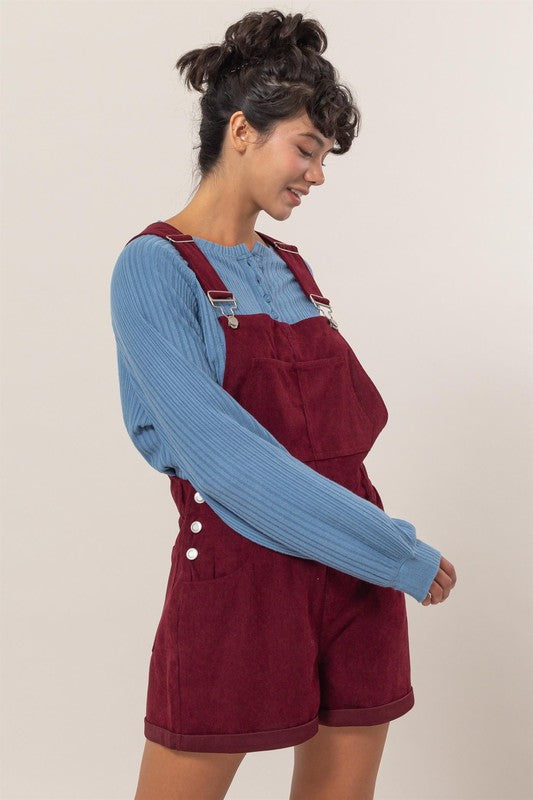 Overall Shorts