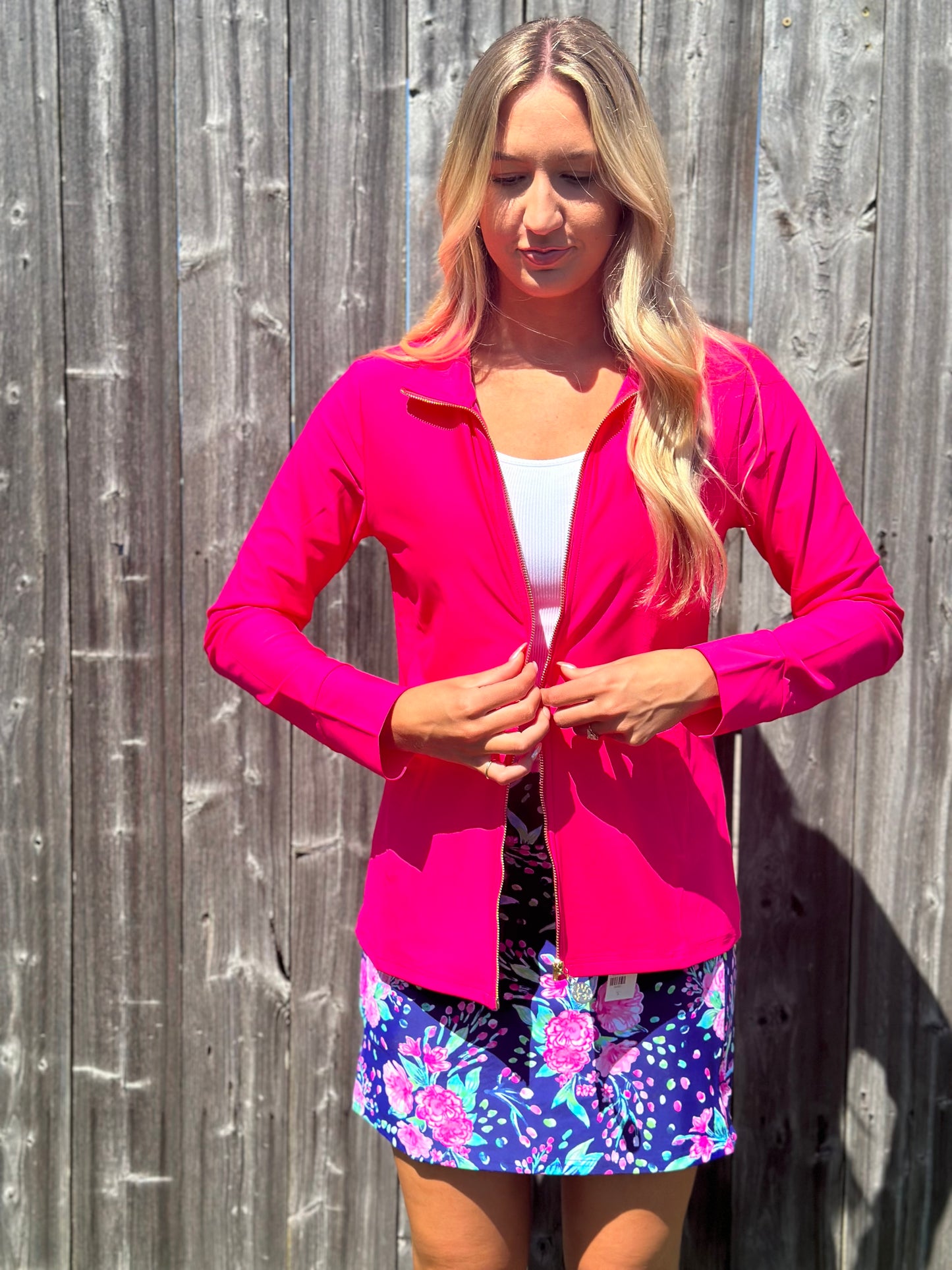 Pen High Neck Full- Zip Jacket