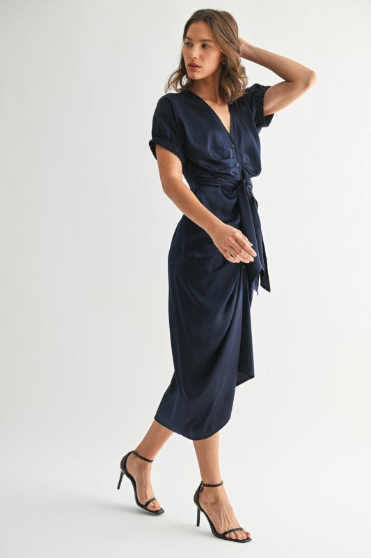 GIANNA NAVY DRESS