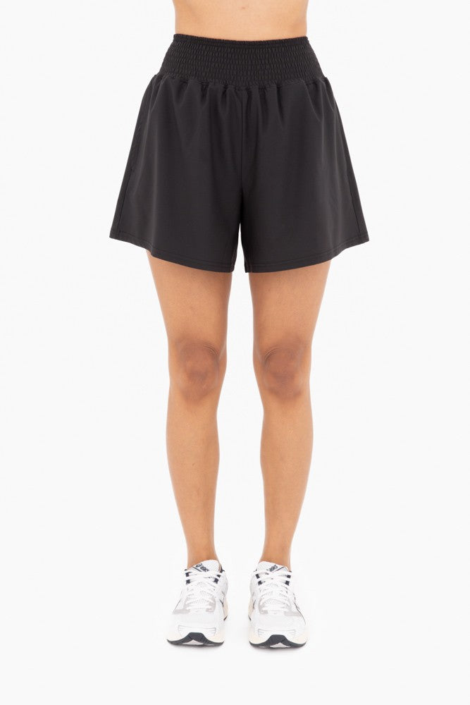 Black Waist Shorts