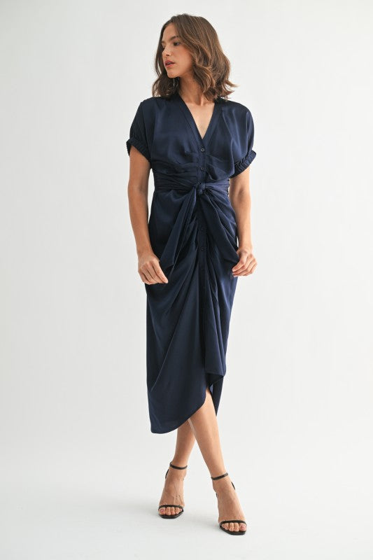 GIANNA NAVY DRESS
