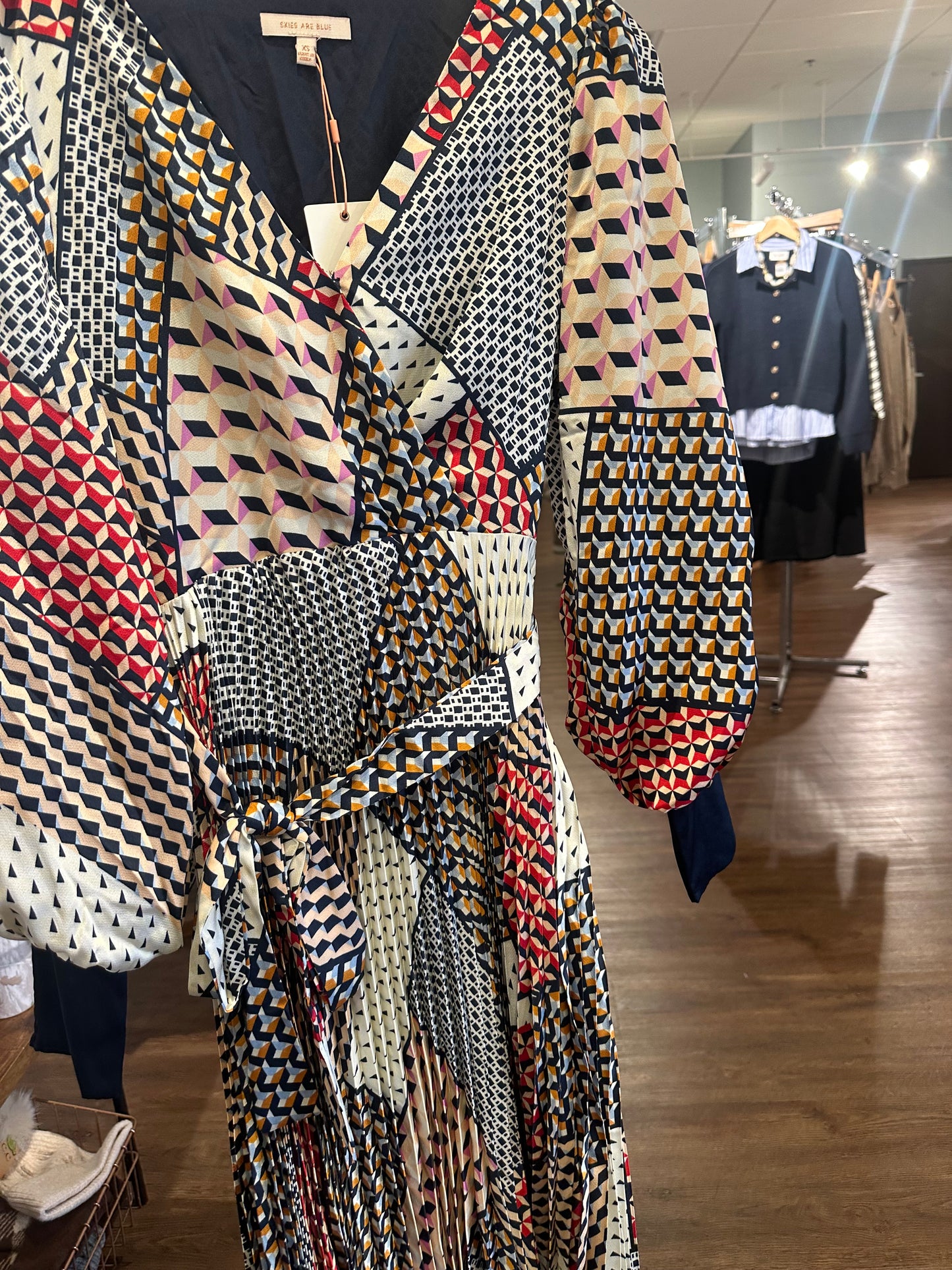 Dally Patch Geo Dress