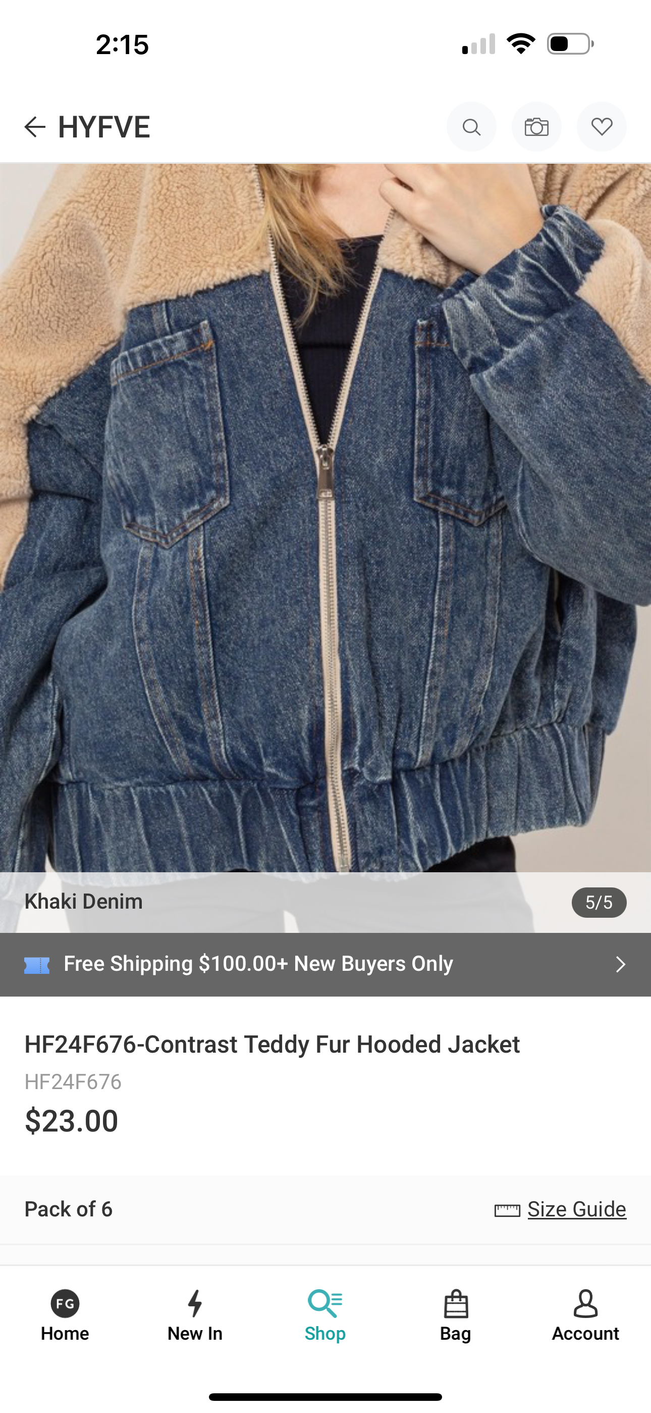 Teddy Fur Hooded Jacket