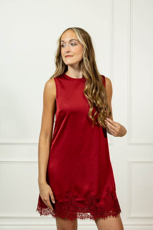 Aureum Satin Lace Mini
