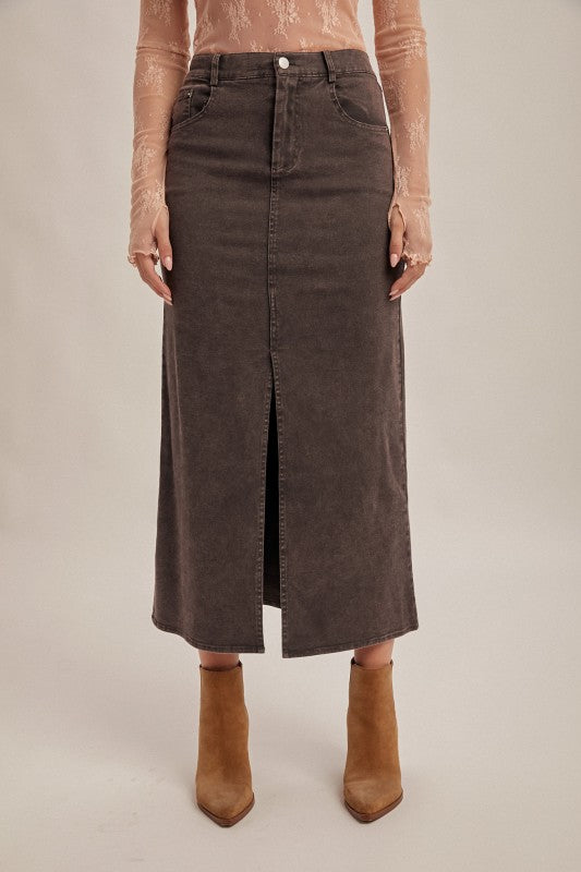 Dark Maxi Skirt