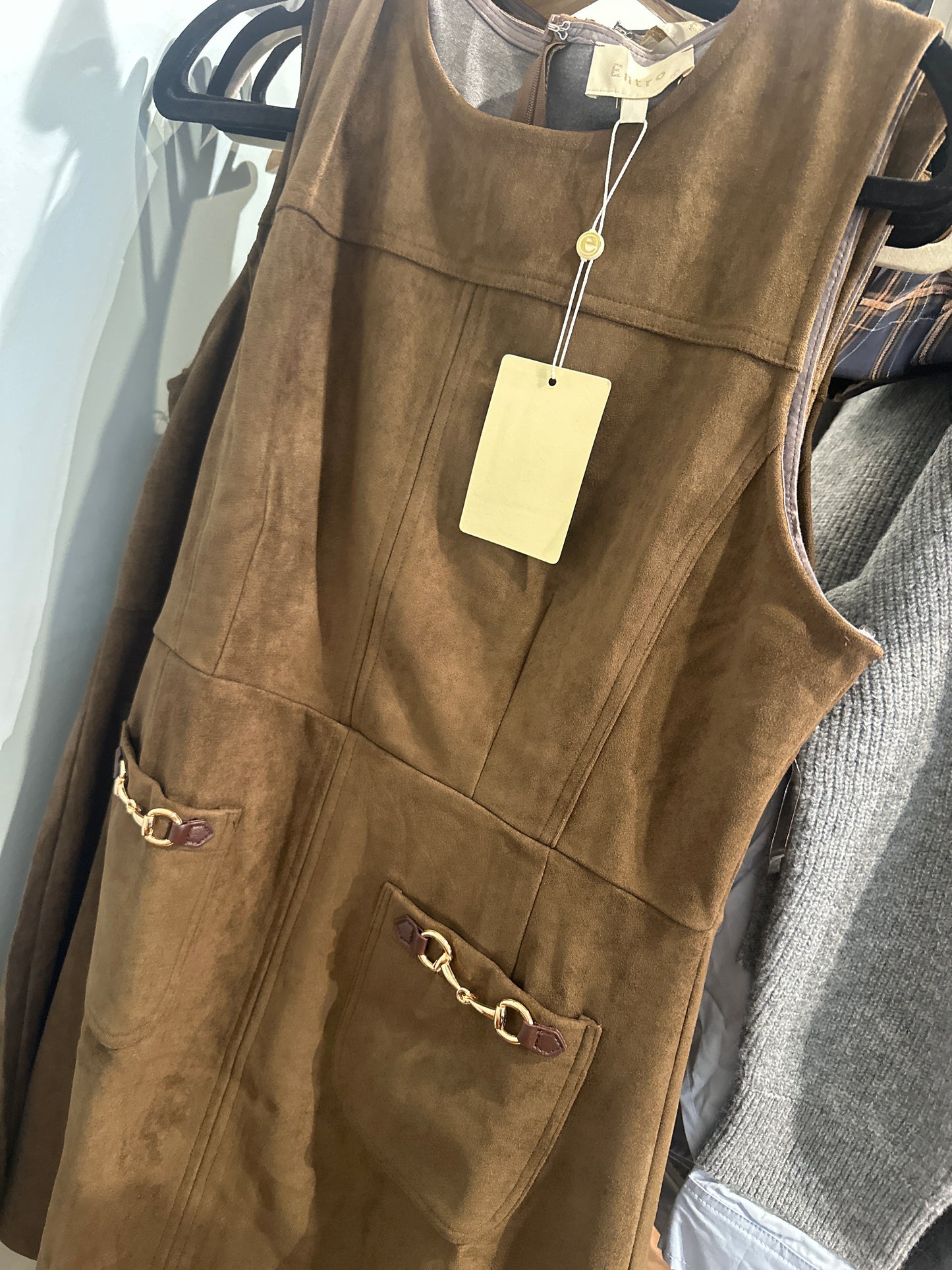 Ella Suede Dress