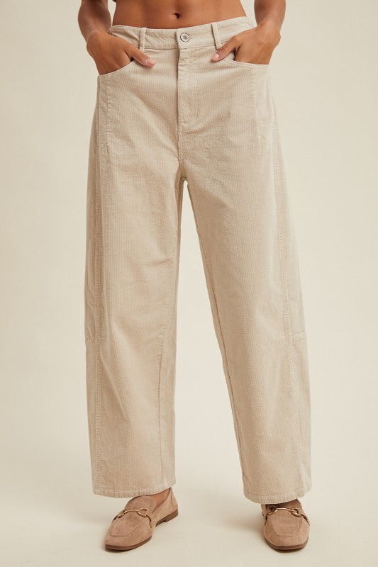 Oatmeal Corduroys