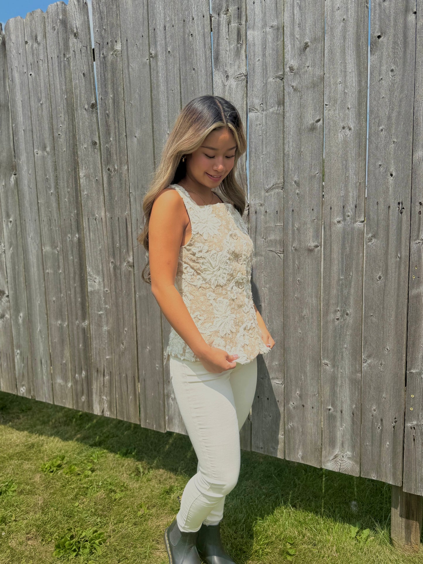 Emery Embroidered Vest