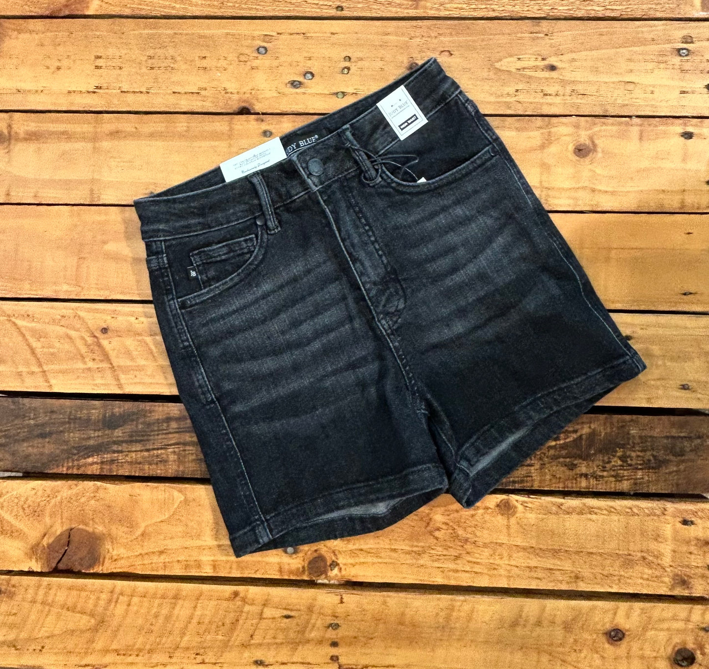 Black Denim High Rise