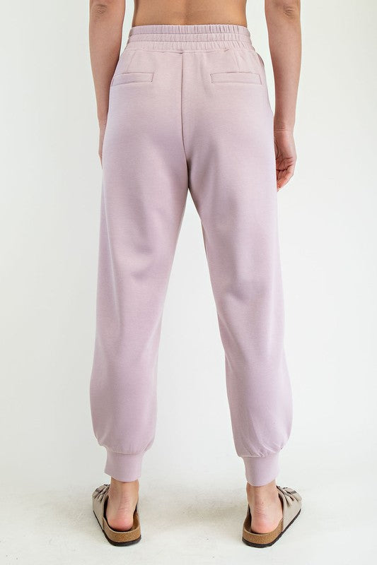 Mauve Jogger Pants