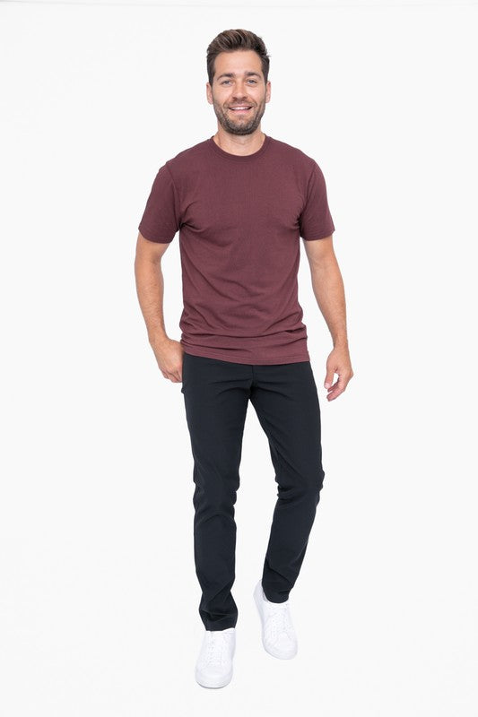 Pima Tee Burgundy