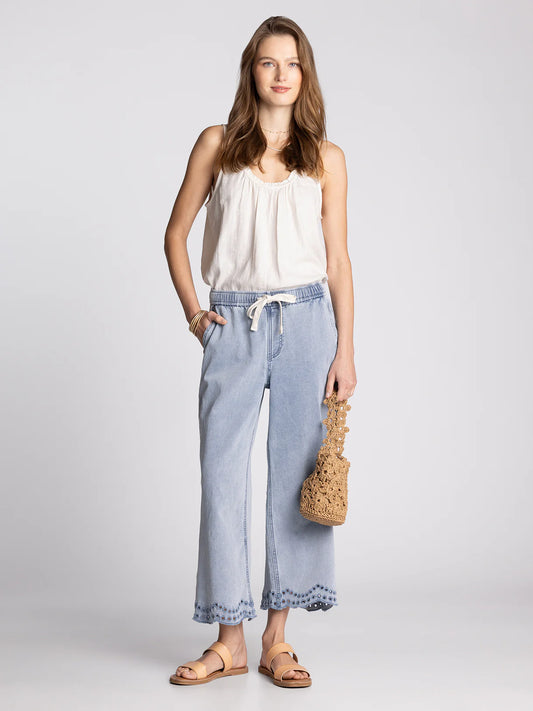 Noreen Med Blue Wash Pants