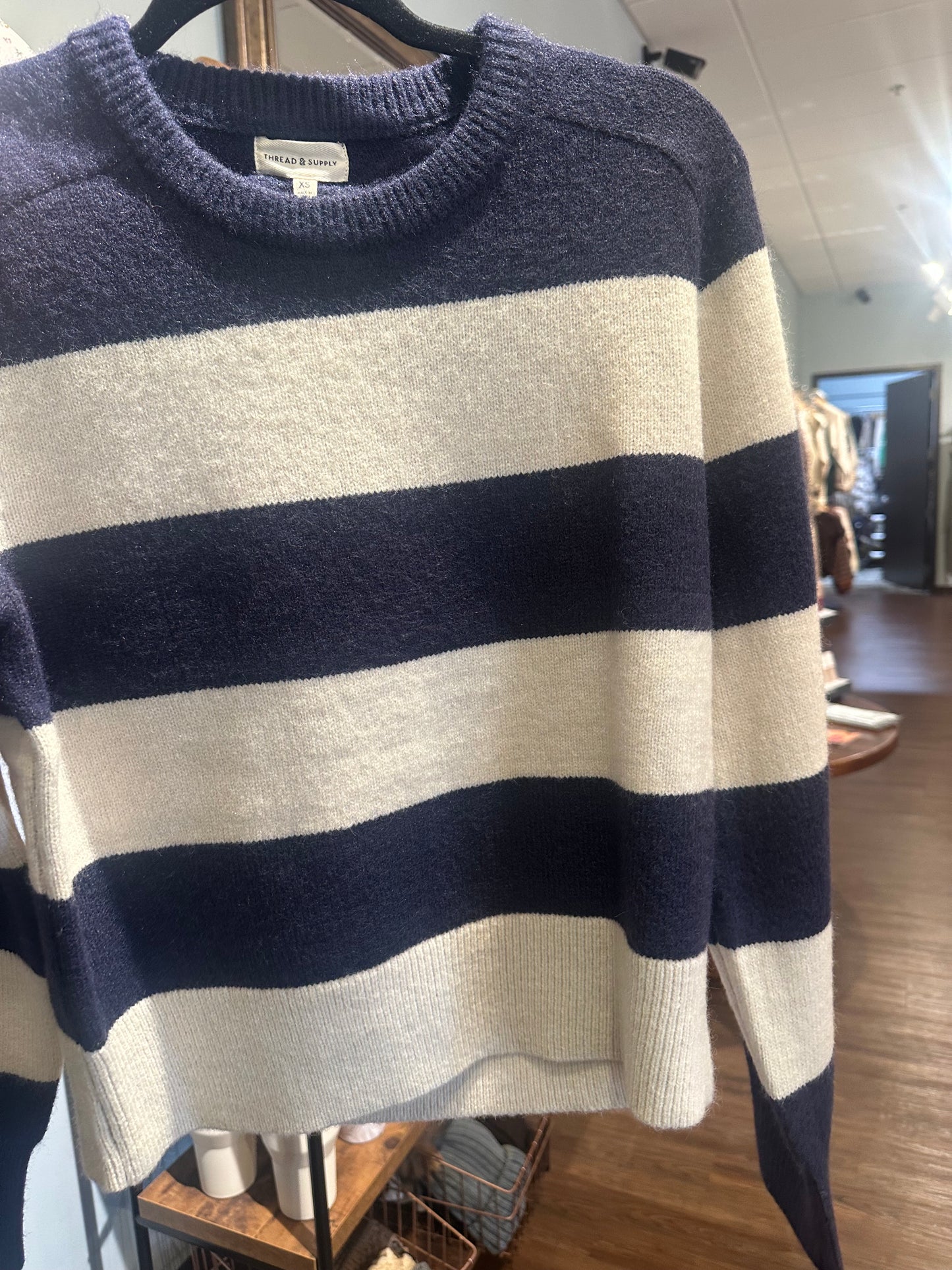 Lonnie Navy Sweater