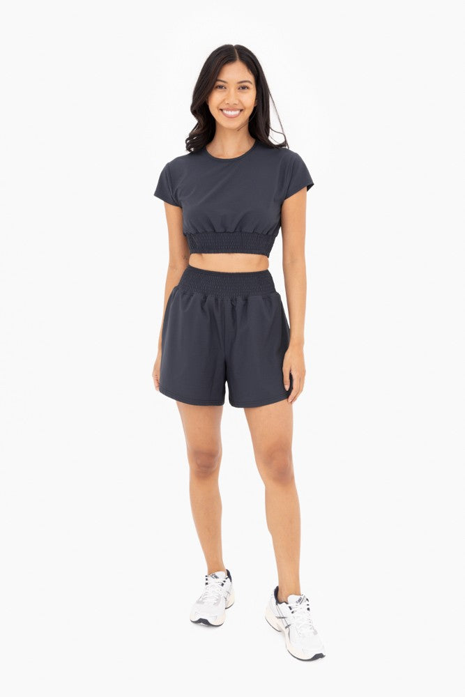 Black Waist Shorts