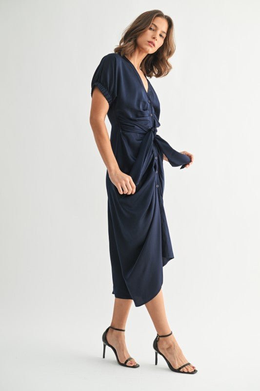 GIANNA NAVY DRESS