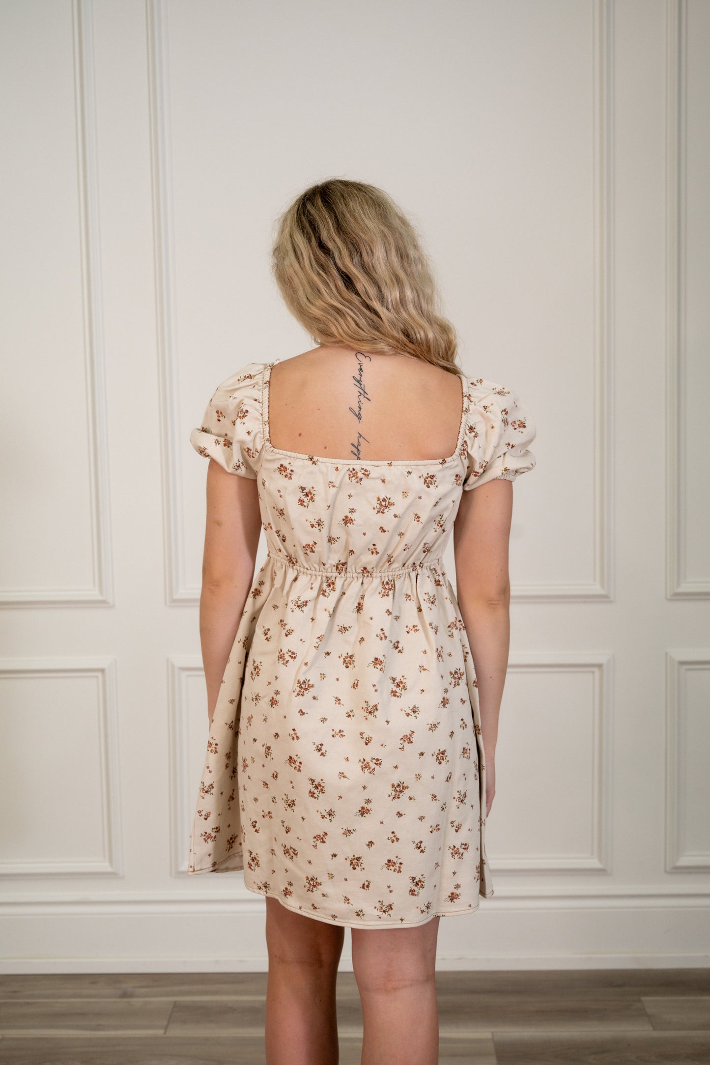 Aidaliz Floral Mini Dress