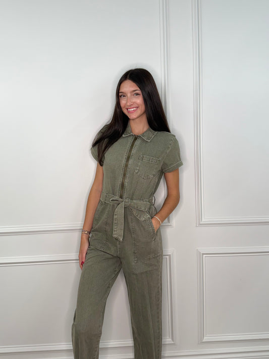 Monica Denim Jumpsuit