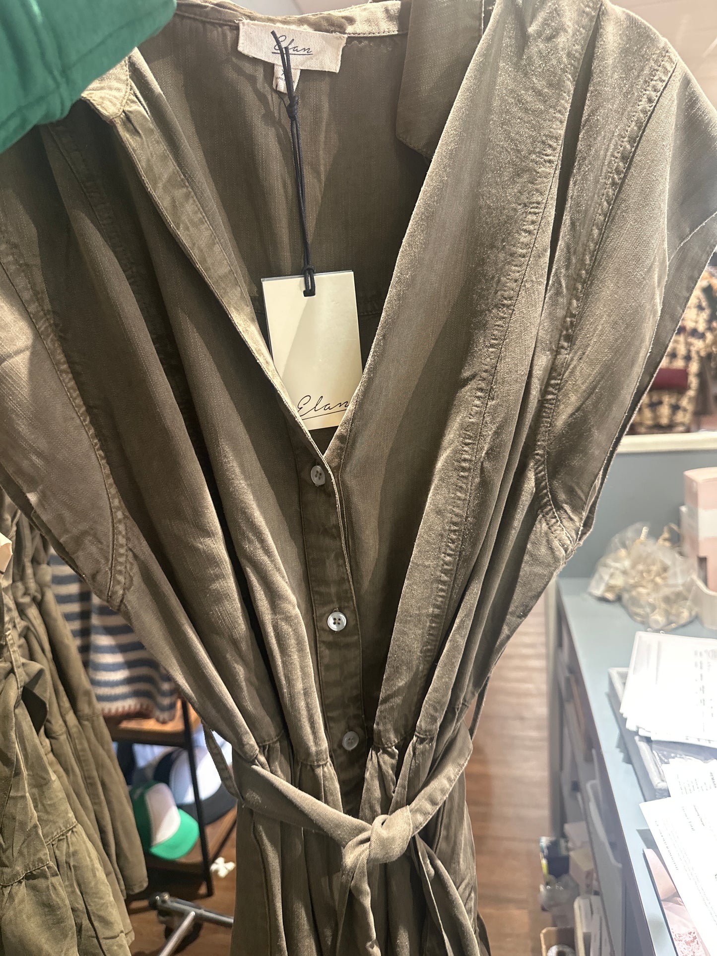 Lexa Olive Dress