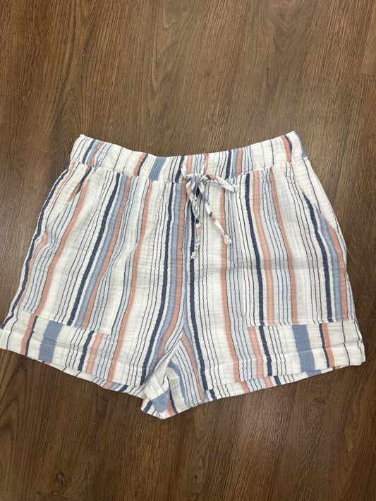 Henley Stripe Shorts