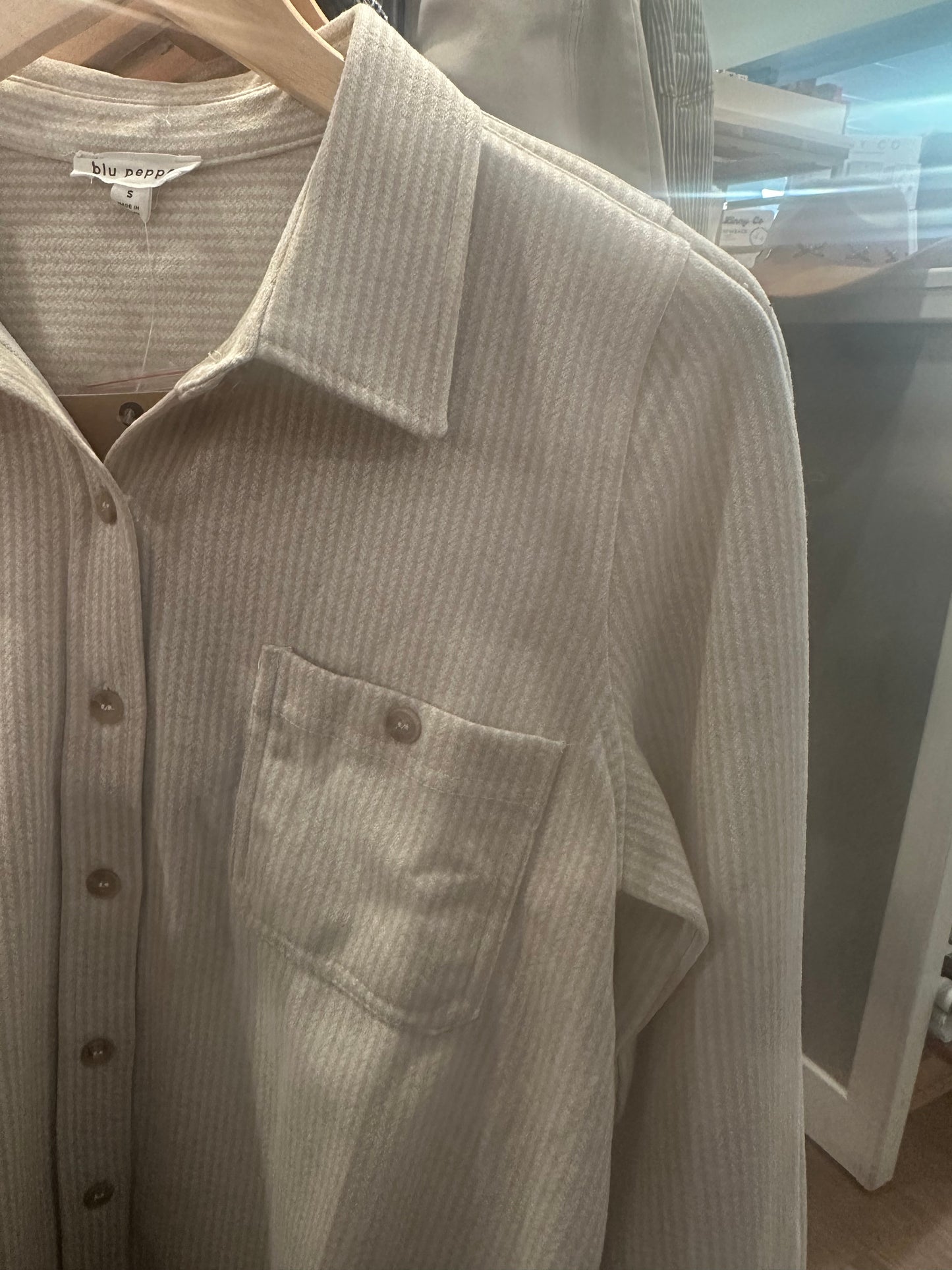 Carlee Button Up