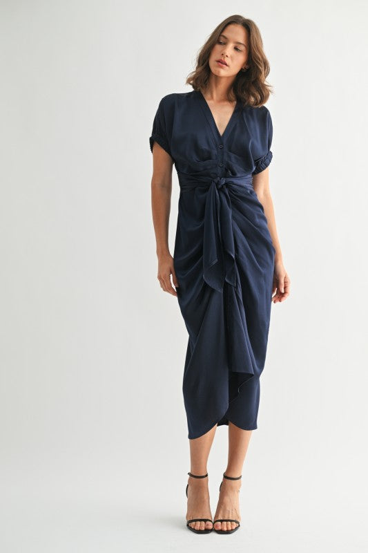 GIANNA NAVY DRESS