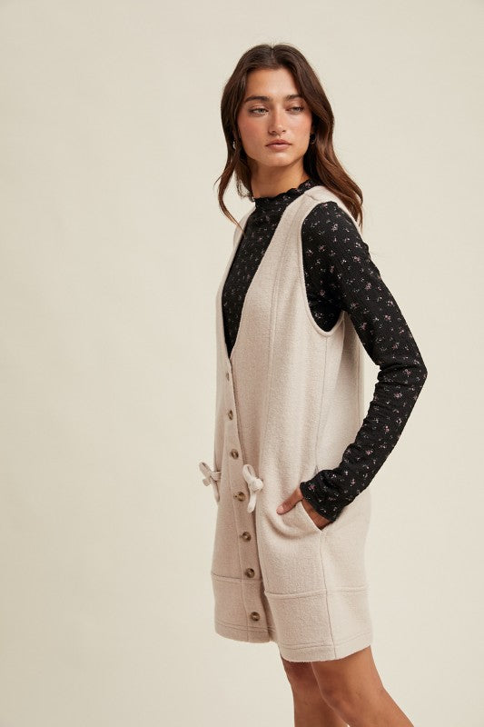 Bonnie Tweed Mini Dress