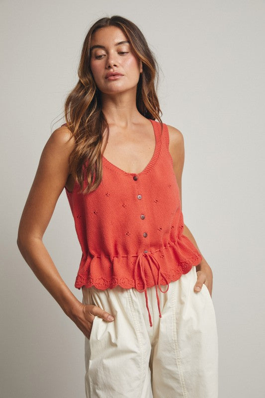 Papaya Scallop Hem