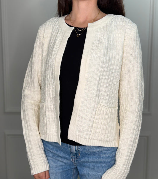 Chic Ivory Cardigan