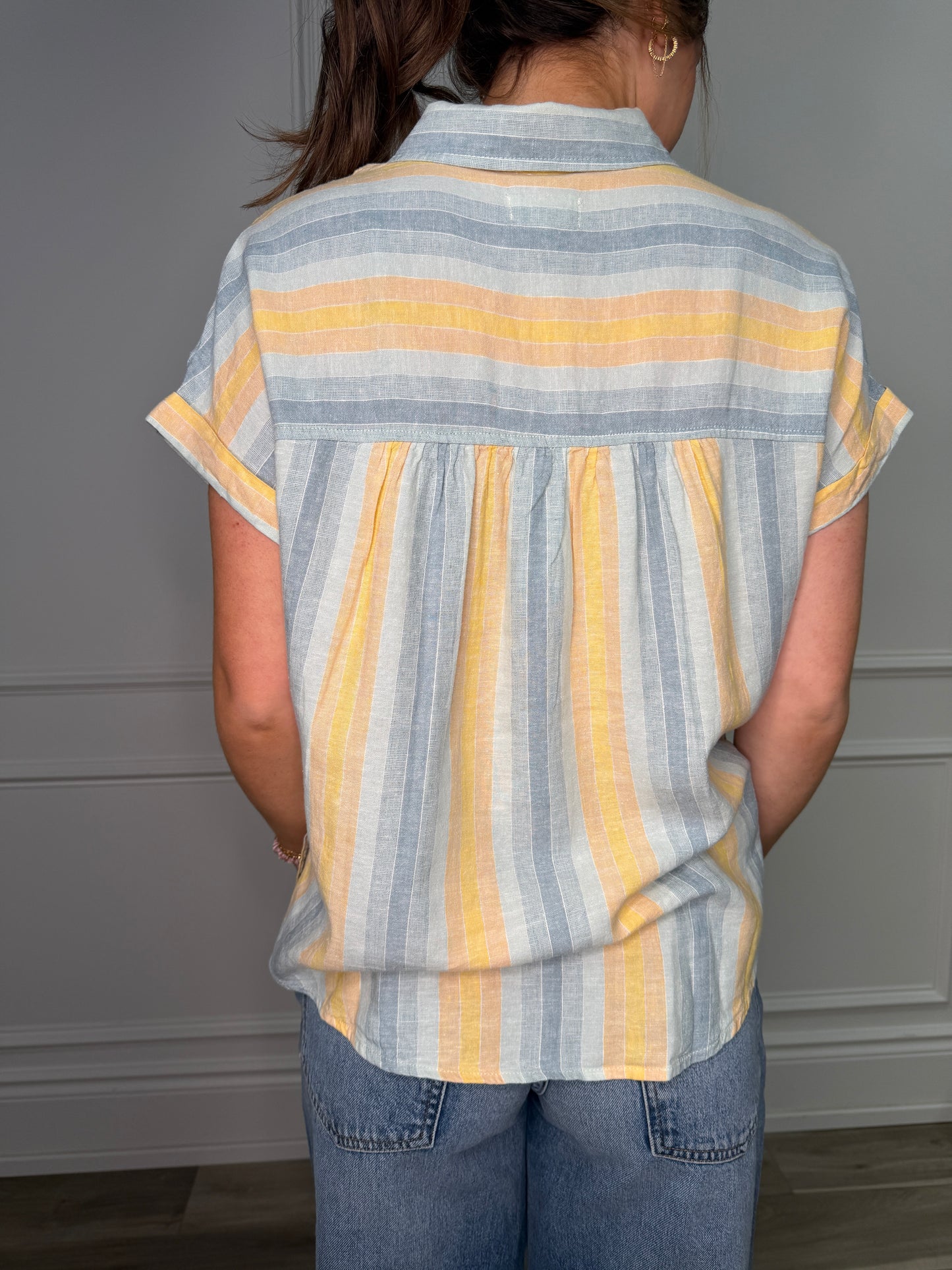 Beachy Button Up