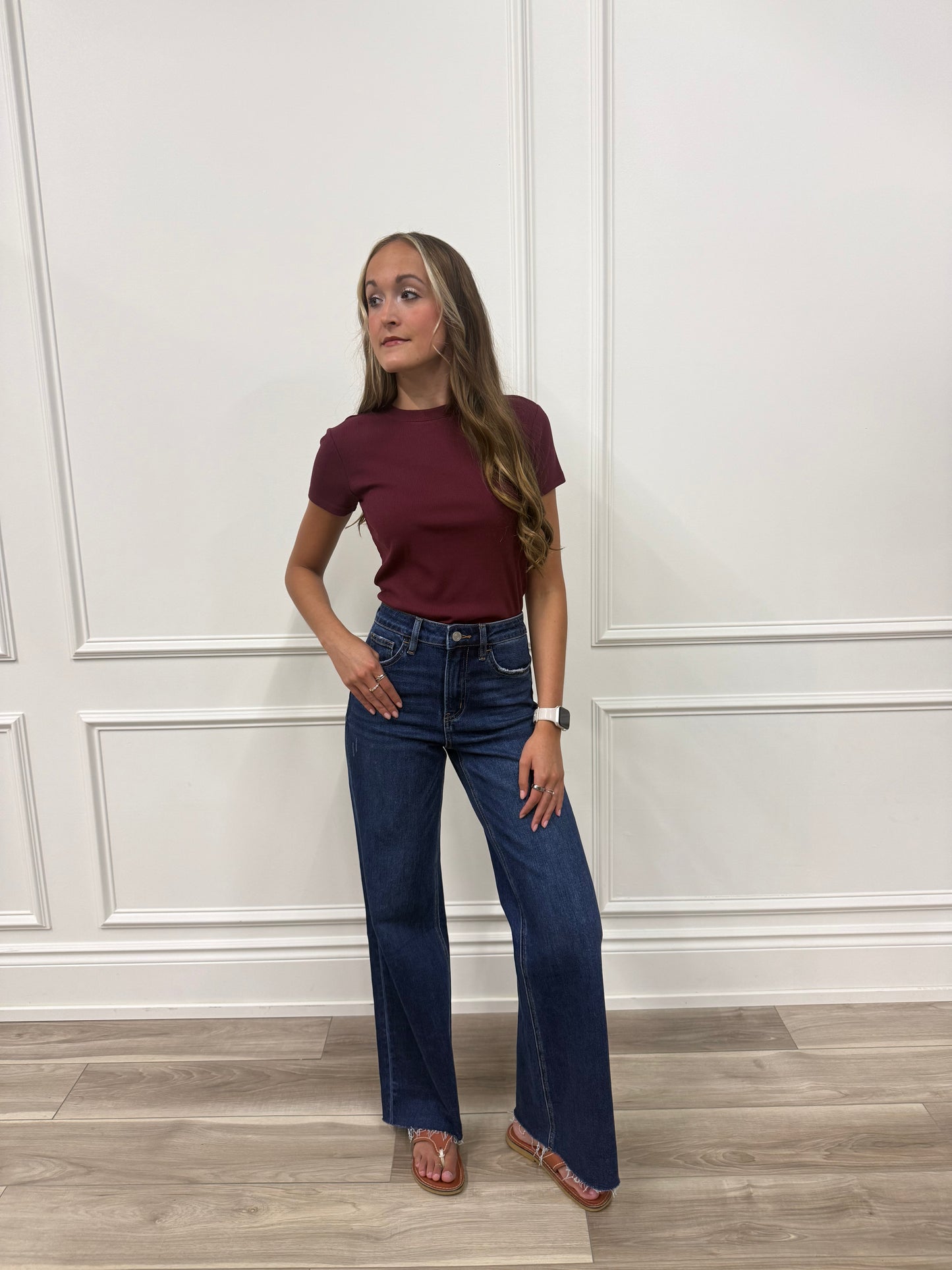 Tana Tee Maroon