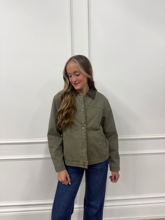 Omera Olive Jacket