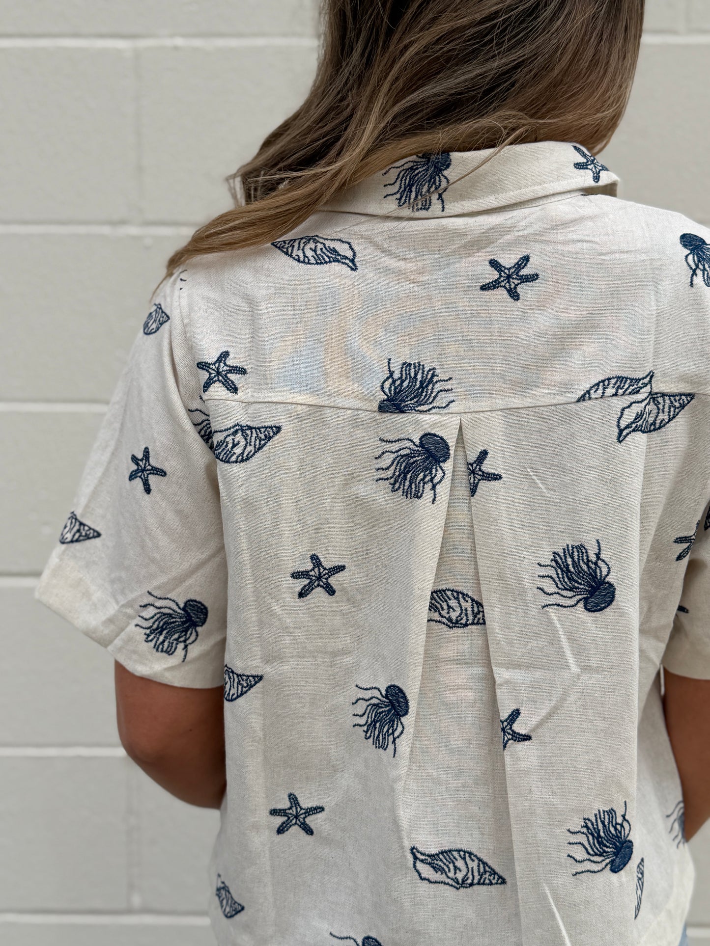 Seaside Linen Buttonup
