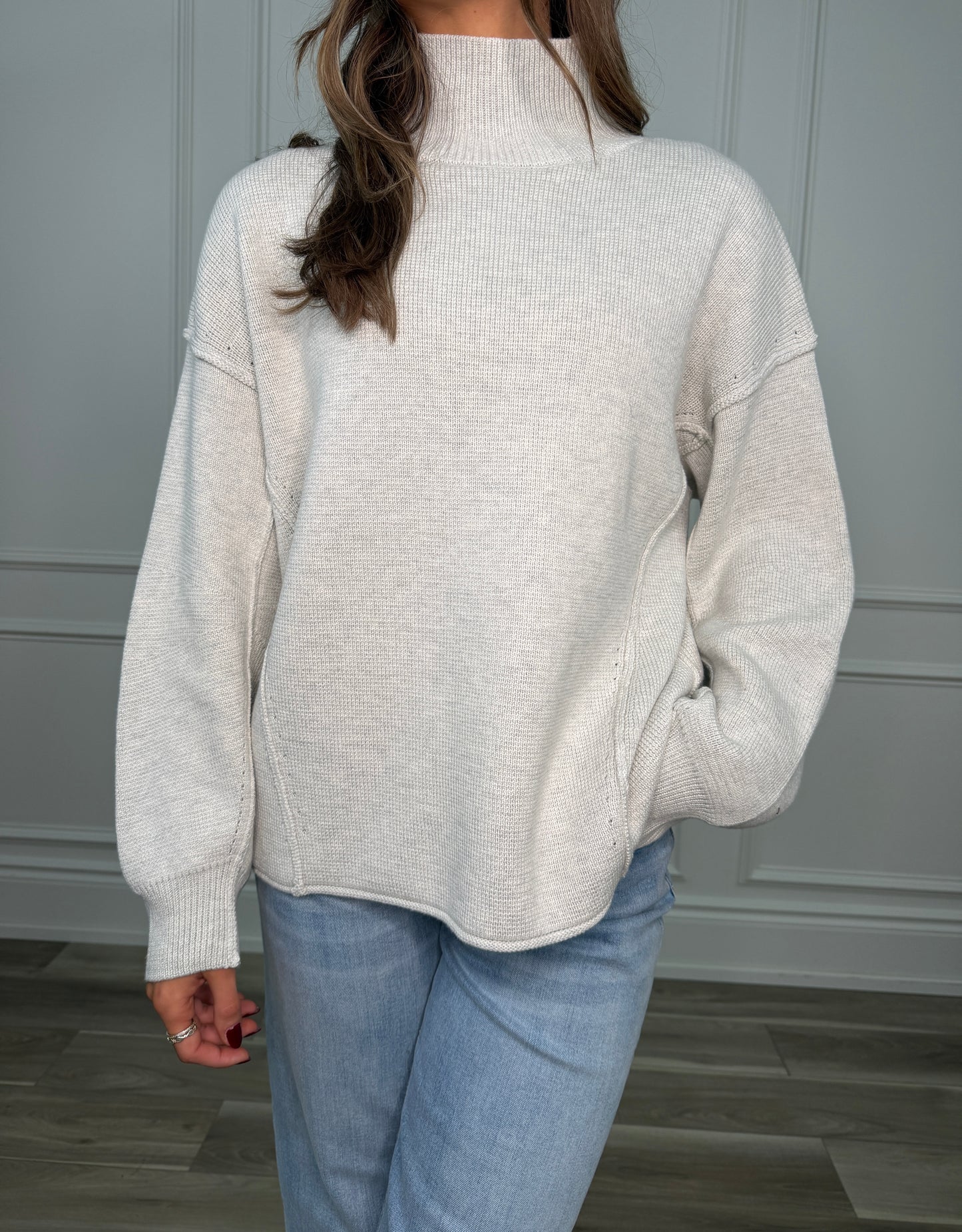 Stassi Solid Knit Sweater