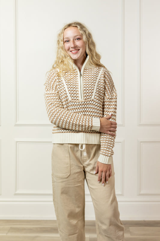 Letty Half Zip Sweater